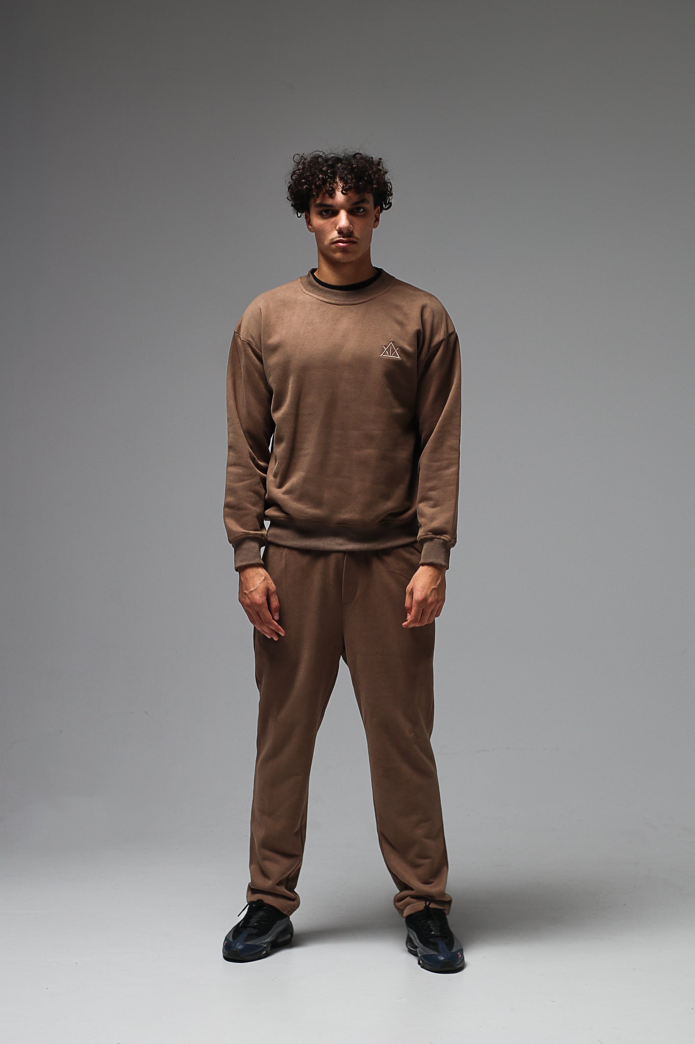Pantalon jogging marron