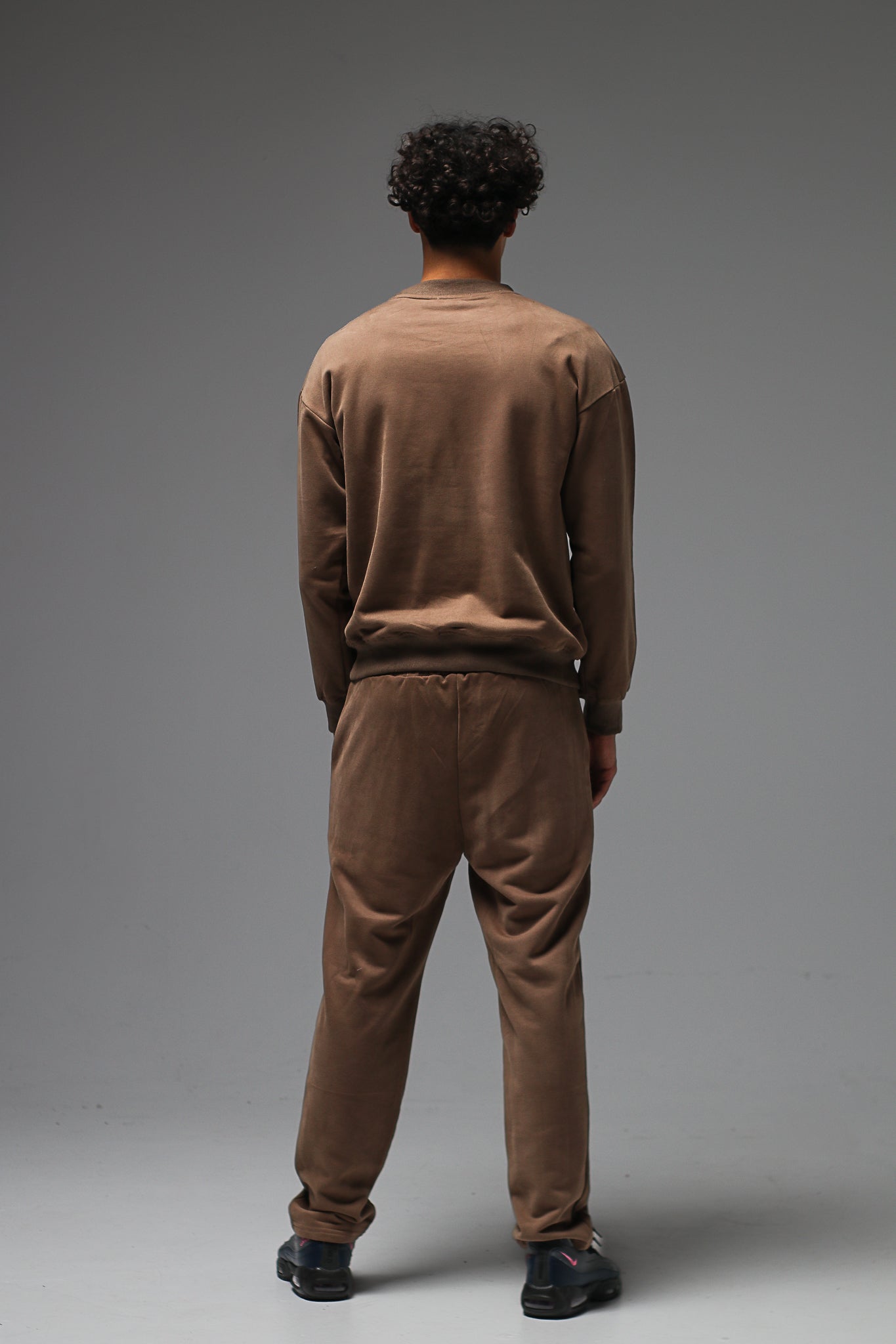 Pantalon jogging marron