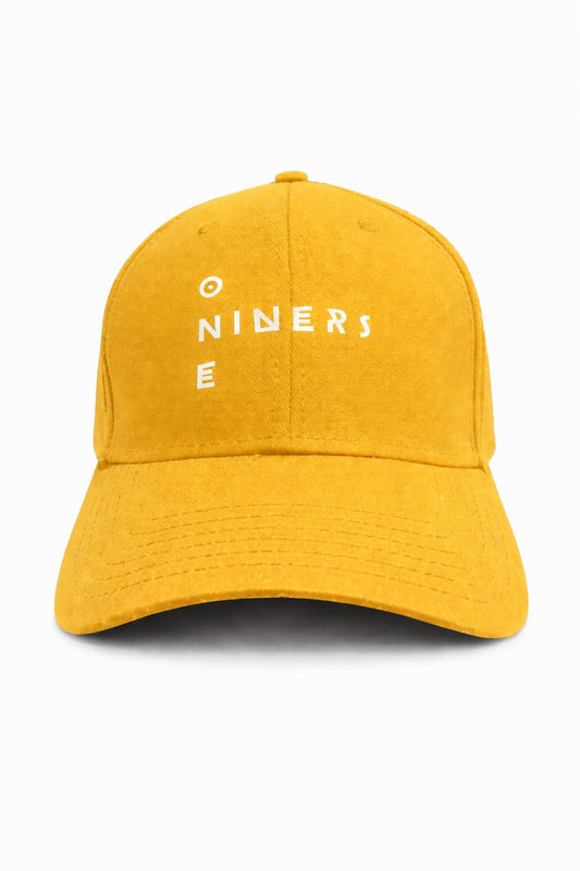 Casquette One Niners Jaune Moutarde