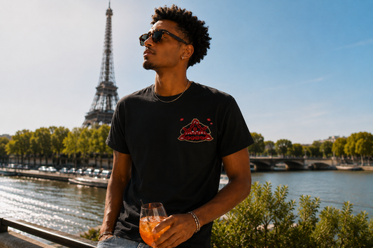 T-shirt Oneniners noir lips édition limitée 💋