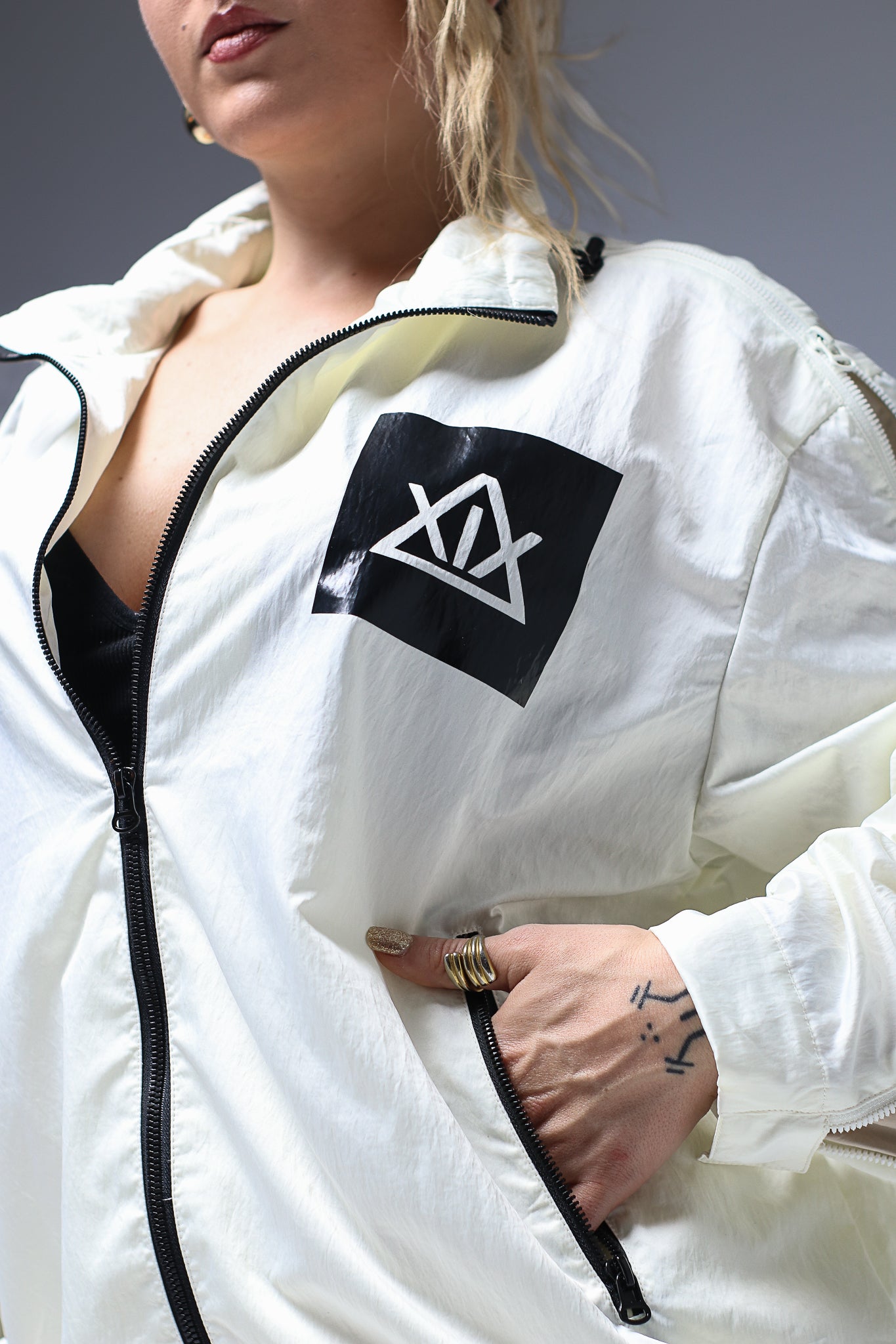Veste zippé white ONENINERS Bavon M.I.P